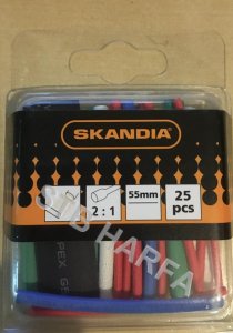 Teplem smrštitelné hadičky Skandia 25 kusů