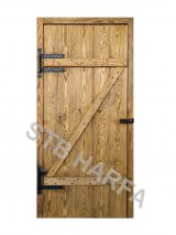Rustikální dveře  ZNOJMO  85x173. 